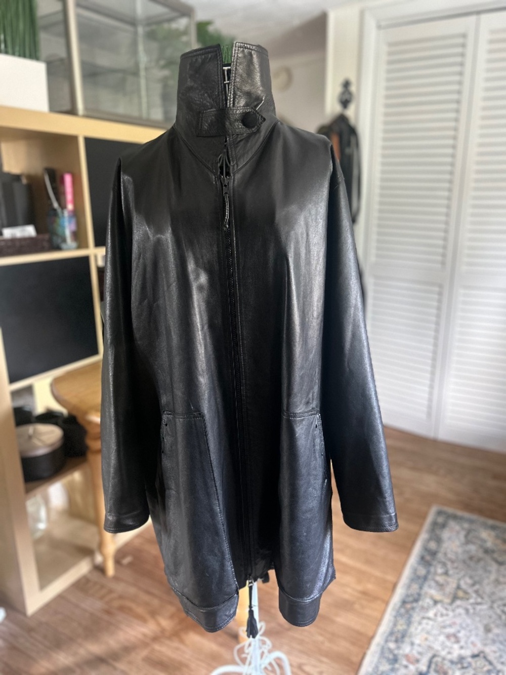 Grownbeans by Karen Groner vintage leather jacket